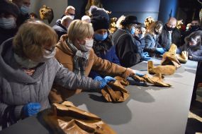 Presentation of the exhibition "Brush. Tactile Exposition"