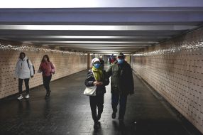 People in medical masks