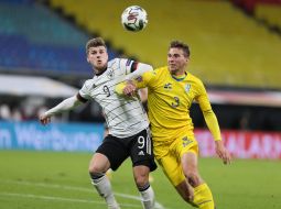 Football. League of Nations. Germany national team - Ukraine national team