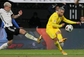 Football. League of Nations. Germany national team - Ukraine national team