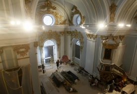 Реставрация Андреевской церкви