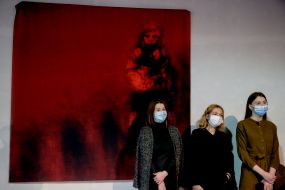 Exhibition "Maria" by Lesya Marushchak at the Holodomor Museum