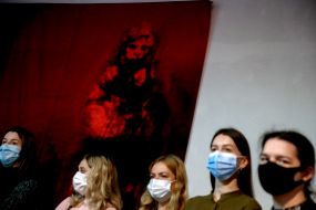 Exhibition "Maria" by Lesya Marushchak at the Holodomor Museum