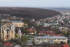 View of the city Vynnyky