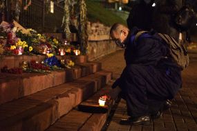Honoring the memory of the Heroes of the Heavenly Hundred