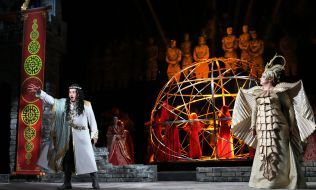 Premiere of the opera "Turadot" at the Lviv Opera