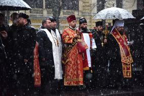 Церемония памяти жертв голодоморов в Львове