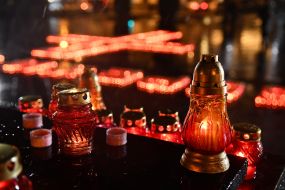 Ceremony commemorating the victims of the Holodomor in Lviv