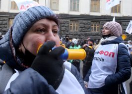 Participant of the action "Tax Maidan"