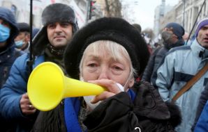Participant of the action "Tax Maidan"