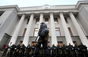 Правоохоронці біля Верховної Ради