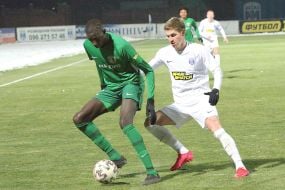 Игровой момент матча