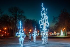 New Year's illumination