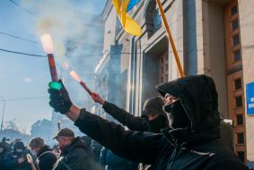 Participants of the rally