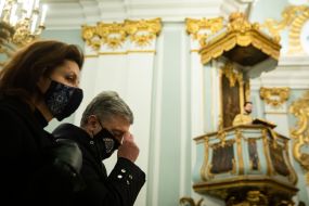 Petro Poroshenko and Maryna Poroshenko