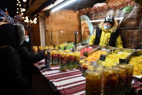 Christmas fair in Lviv