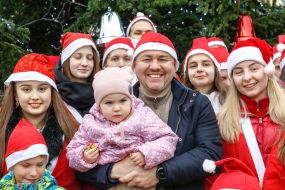 Traditional Mykolaychyk Parade in Uzhhorod