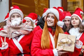 Traditional Mykolaychyk Parade in Uzhhorod