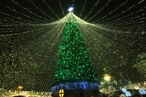Lighting ceremony on the main Christmas tree in Kyiv