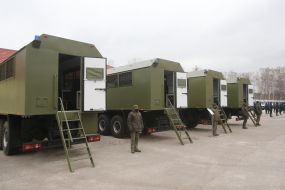 Specialized service vehicles for units of the National Guard of Ukraine