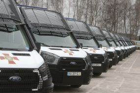 Specialized service vehicles for units of the National Guard of Ukraine