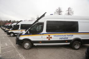 Specialized service vehicles for units of the National Guard of Ukraine