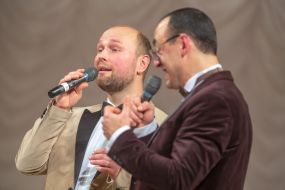 Участники вокальной группы «ManSound»