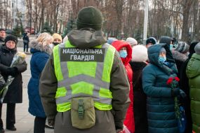 Farewell ceremony with Mayor Gennady Kernes in Kharkiv