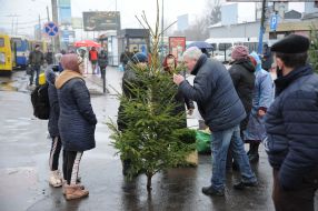 Christmas market in Lviv