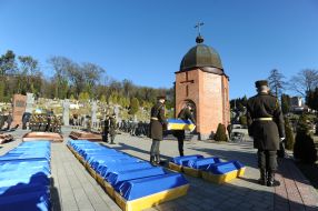 Reburial of the remains of victims of political repression