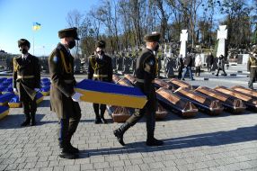 Reburial of the remains of victims of political repression