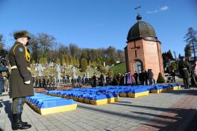 Reburial of the remains of victims of political repression