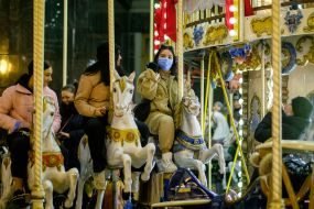 Carousel near the President's Office