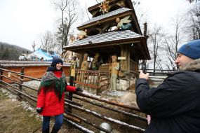 Guests of the holiday "Christmas in the grove"