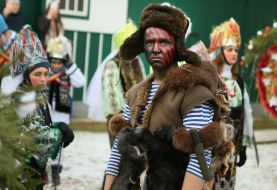 The celebration of Malanka in Krasnoilsk