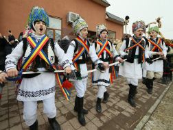 The celebration of Malanka in Krasnoilsk