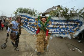 The celebration of Malanka in Krasnoilsk