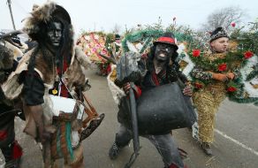 The celebration of Malanka in Krasnoilsk