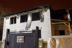 Consequences of a fire in a nursing home in Kharkiv