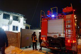 Consequences of a fire in a nursing home in Kharkiv