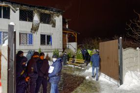 Consequences of a fire in a nursing home in Kharkiv
