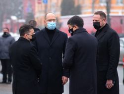 Denis Shmygal, Volodymyr Zelensky, Dmytro Razumkov