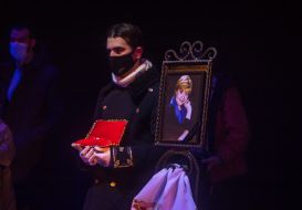 Farewell ceremony with actress Irina Tokarchuk