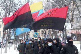 The procession of the memory of the Heroes of Kruty in Kyiv