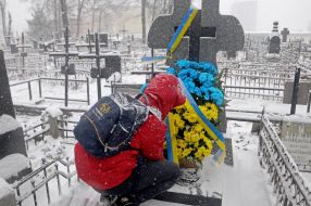 Ceremony in memory of the Heroes of Kruty