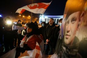 March in memory of Mikhail Zhiznevsky