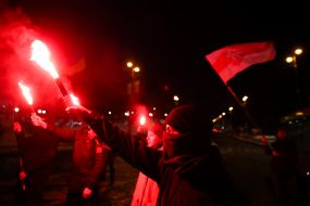 March in memory of Mikhail Zhiznevsky