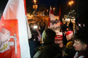 March in memory of Mikhail Zhiznevsky