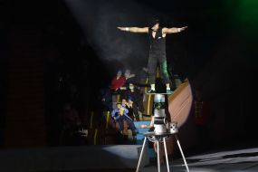 Presentation of the program "Circus, circus, circus!" in Zaporozhye