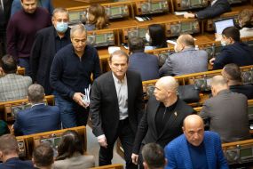Vadym Rabinovych, Illya Kyva, Viktor Medvedchuk, Volodymyr Kaltsev